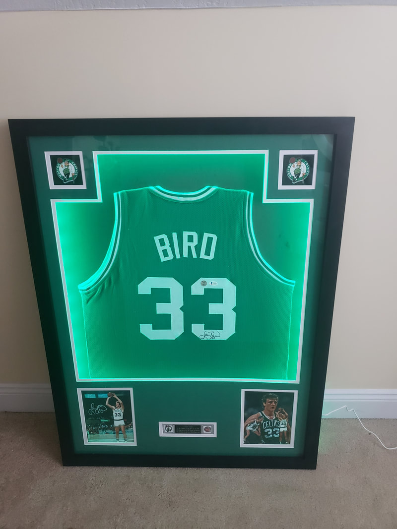 Framing a Mike Trout Signed Jersey – Finer Frames